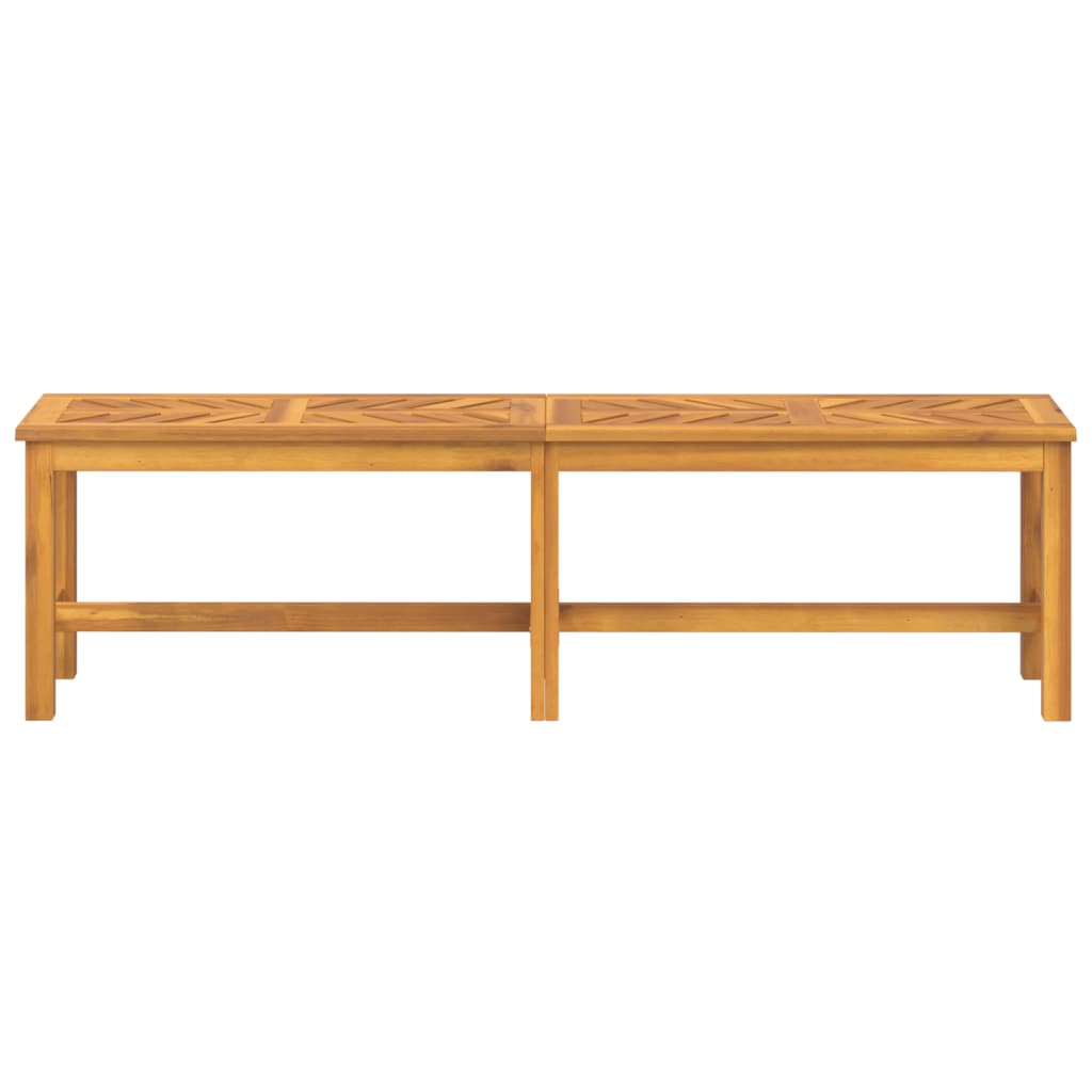 vidaXL Patio Bench 59.1" Solid Wood Acacia