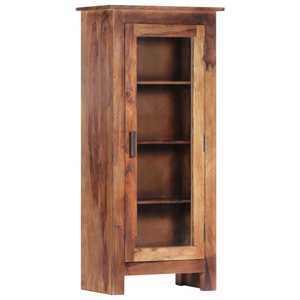 vidaXL Highboard 19.6"x11.8"x43.3" Solid Wood