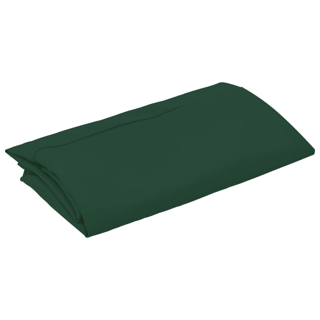 vidaXL Replacement Fabric for Cantilever Umbrella Green 137.8"