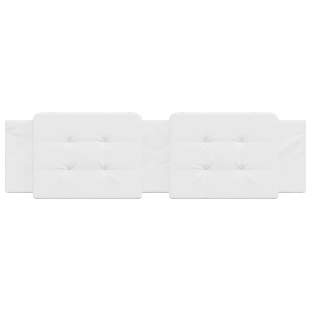 vidaXL Headboard Cushion White 72" Faux Leather