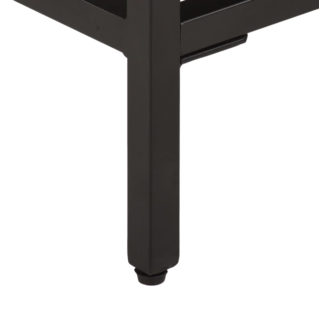 vidaXL Side Table 15.7"x11.8"x20.1" Solid Wood Reclaimed