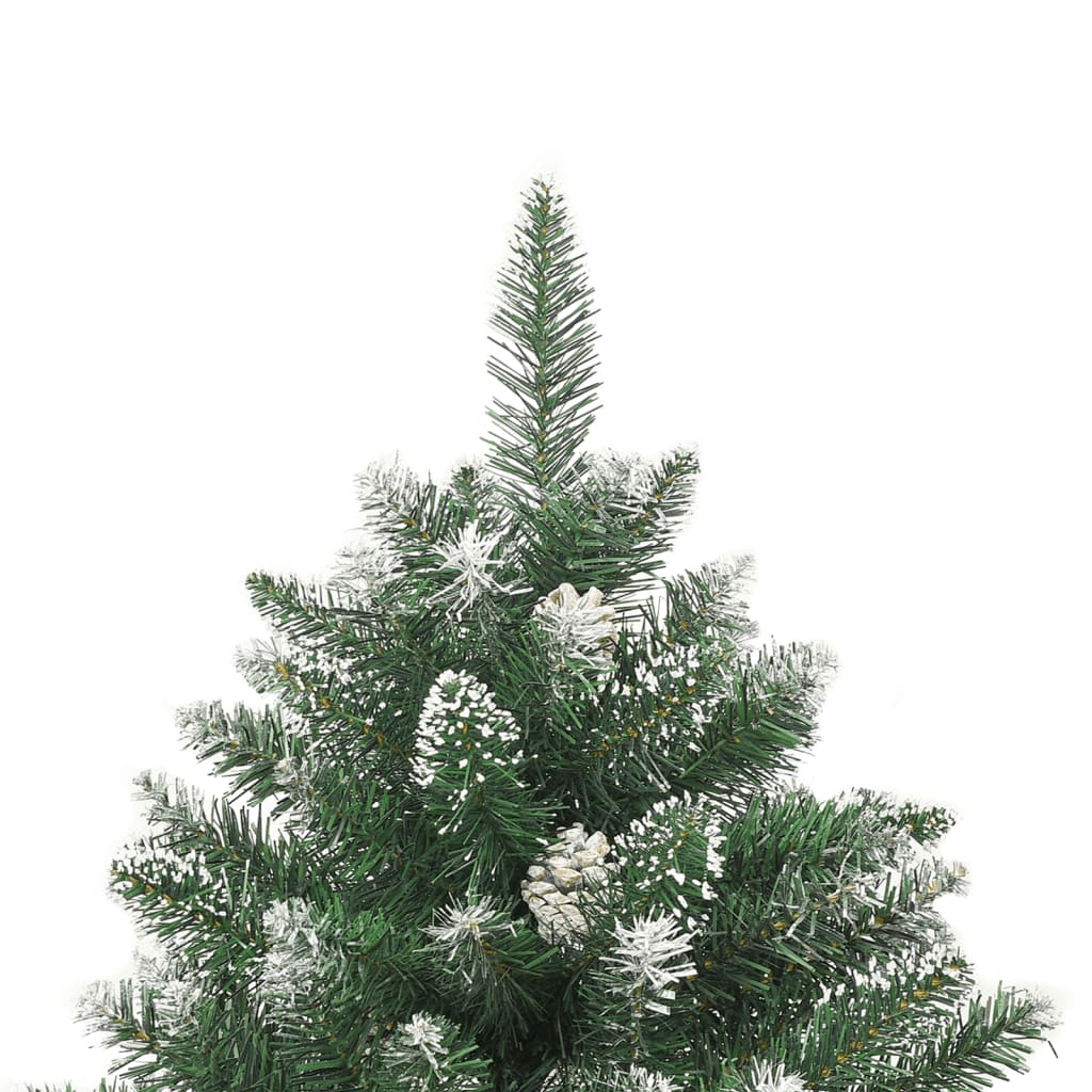 vidaXL Artificial Christmas Tree with Stand 82.7" PVC