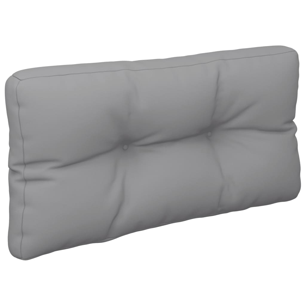 vidaXL Pallet Cushion Gray 27.6"x15.7"x4.7" Fabric