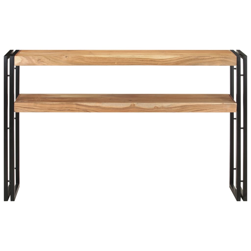 vidaXL Console Table 47.2"x11.8"x29.5" Solid Acacia Wood