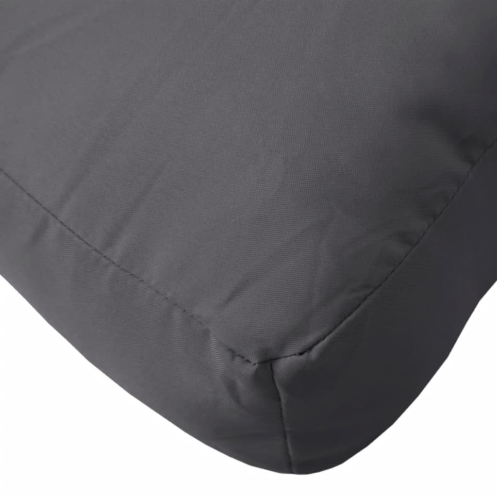 vidaXL Pallet Cushion Anthracite 27.6"x15.7"x4.7" Fabric