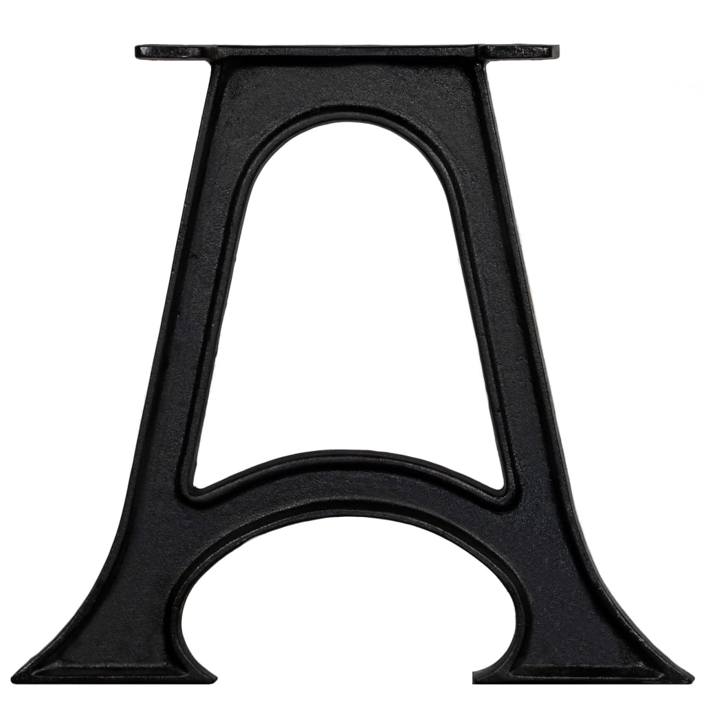 vidaXL Coffee Table Legs 2 pcs with Arched Base A-Frame Cast Iron