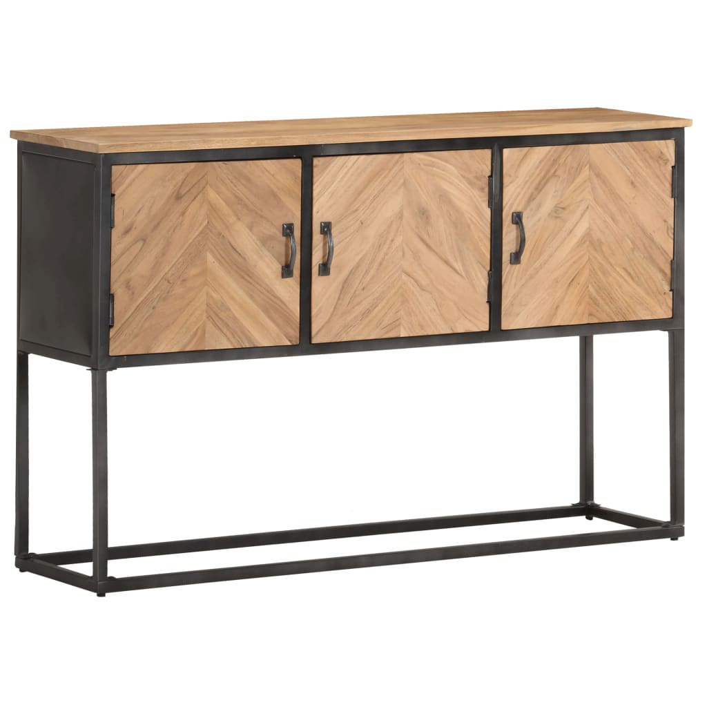 vidaXL Sideboard 47.2"x11.8"x29.5" Solid Acacia Wood