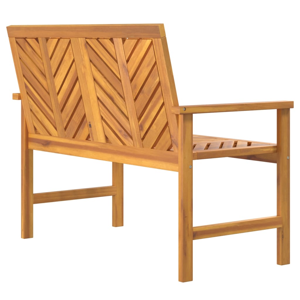 vidaXL Patio Bench 42.9" Solid Wood Acacia