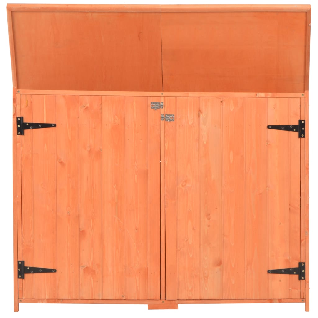 vidaXL Garden Storage Shed 50.4"x16.5"x35.8" Wood