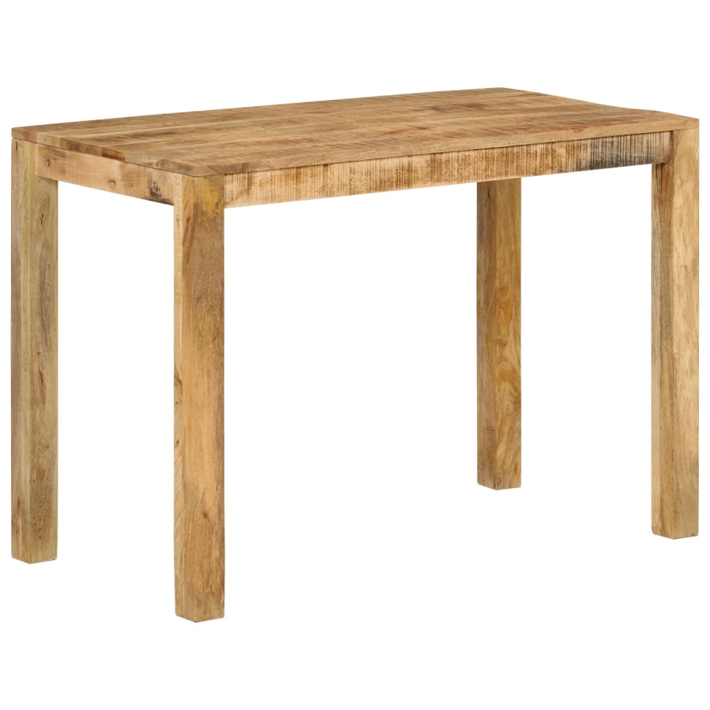 vidaXL Dining Table 43.3"x21.7"x29.9" Solid Wood Mango