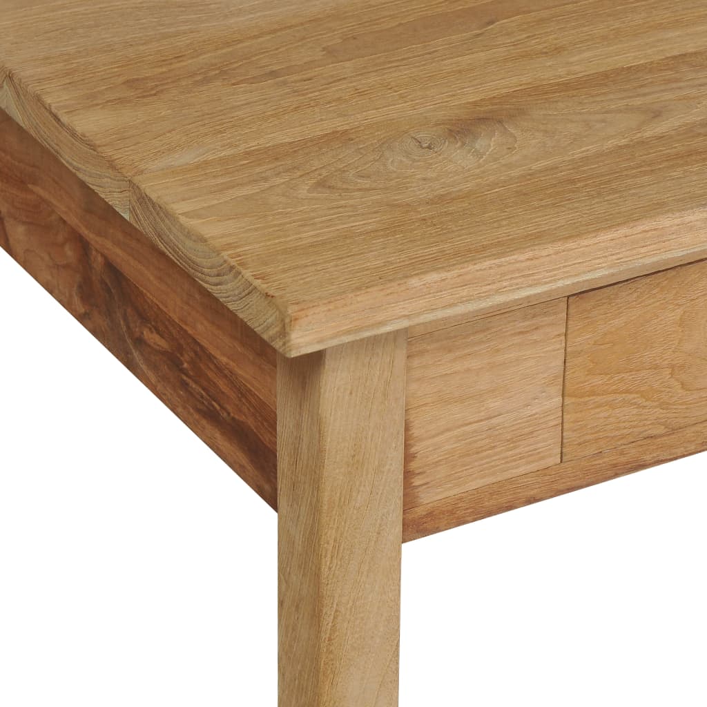 vidaXL Coffee Table Solid Teak 39.4"x23.6"x13.8"