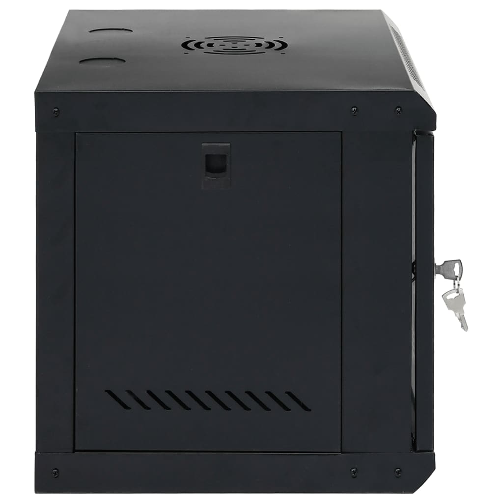 vidaXL 9U Wall Mounted Network Cabinet 19" IP20 20.9"x15.7"x17.7"