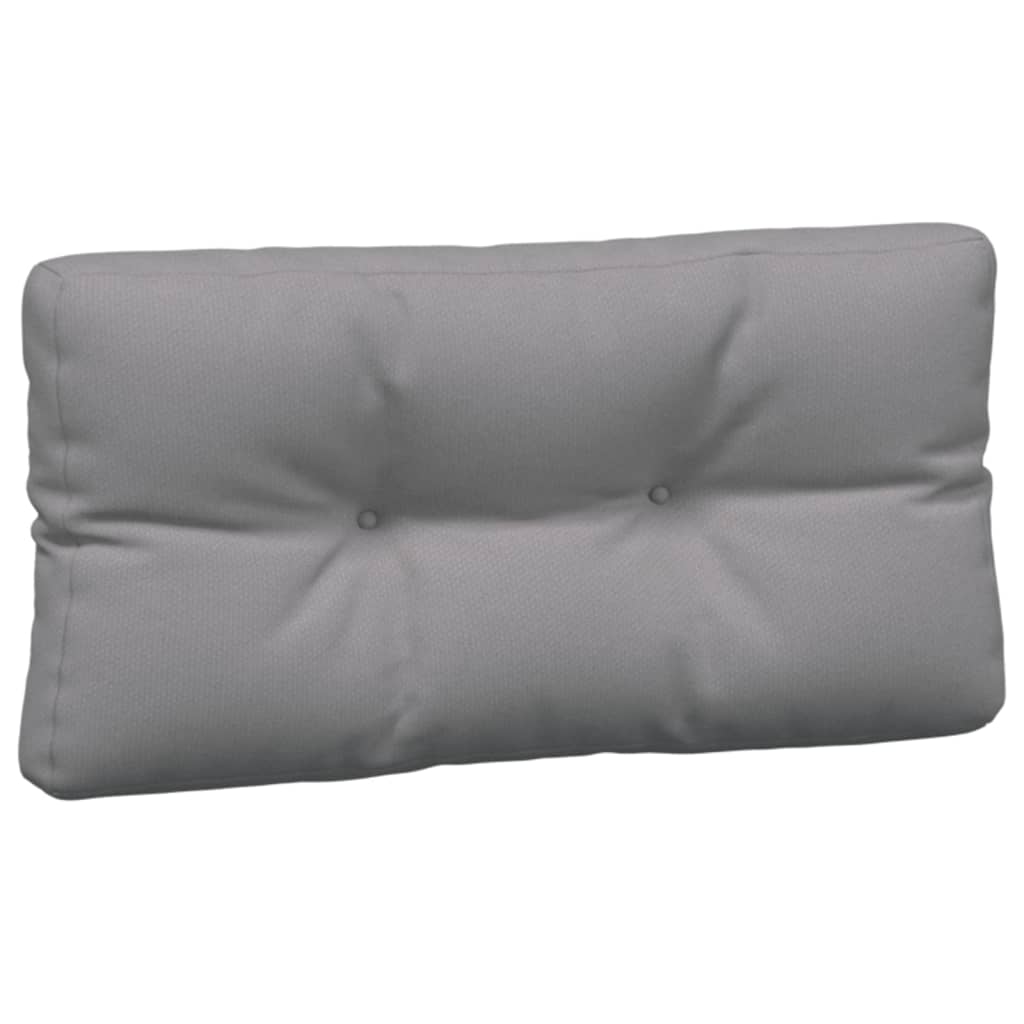 vidaXL Pallet Cushions 5 pcs Gray Fabric