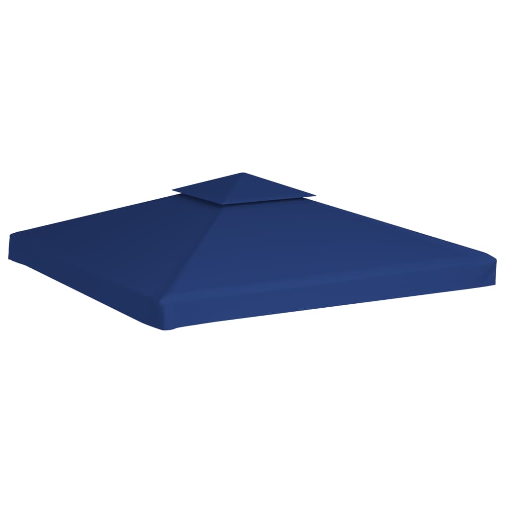 vidaXL Gazebo Cover Canopy Replacement 1 oz/ft² Dark Blue 9.8'x9.8'