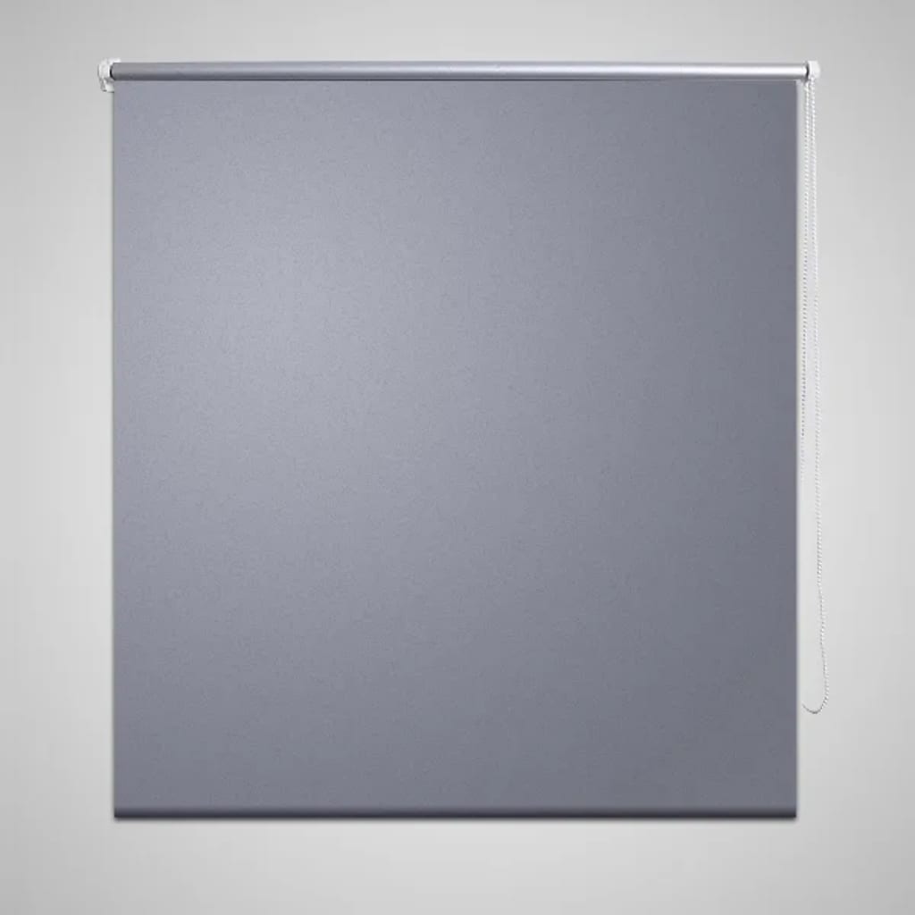 vidaXL Roller blind Blackout 39.4"x68.9" Gray