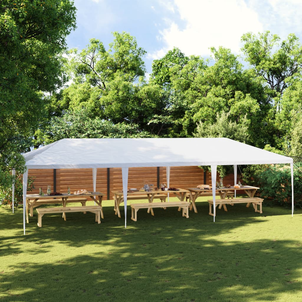 vidaXL Party Tent 13.1'x29.5' White