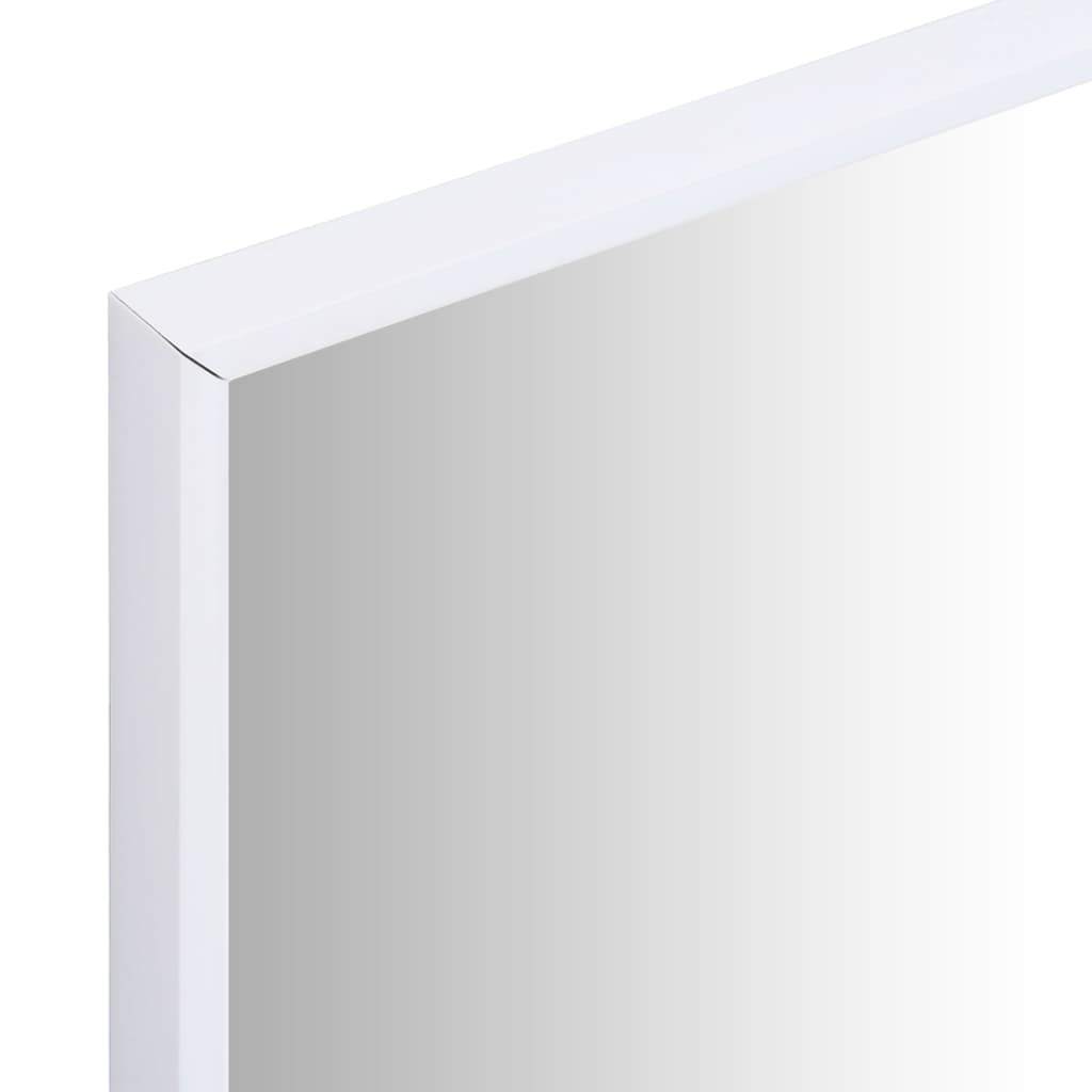 vidaXL Mirror White 39.4"x23.6"