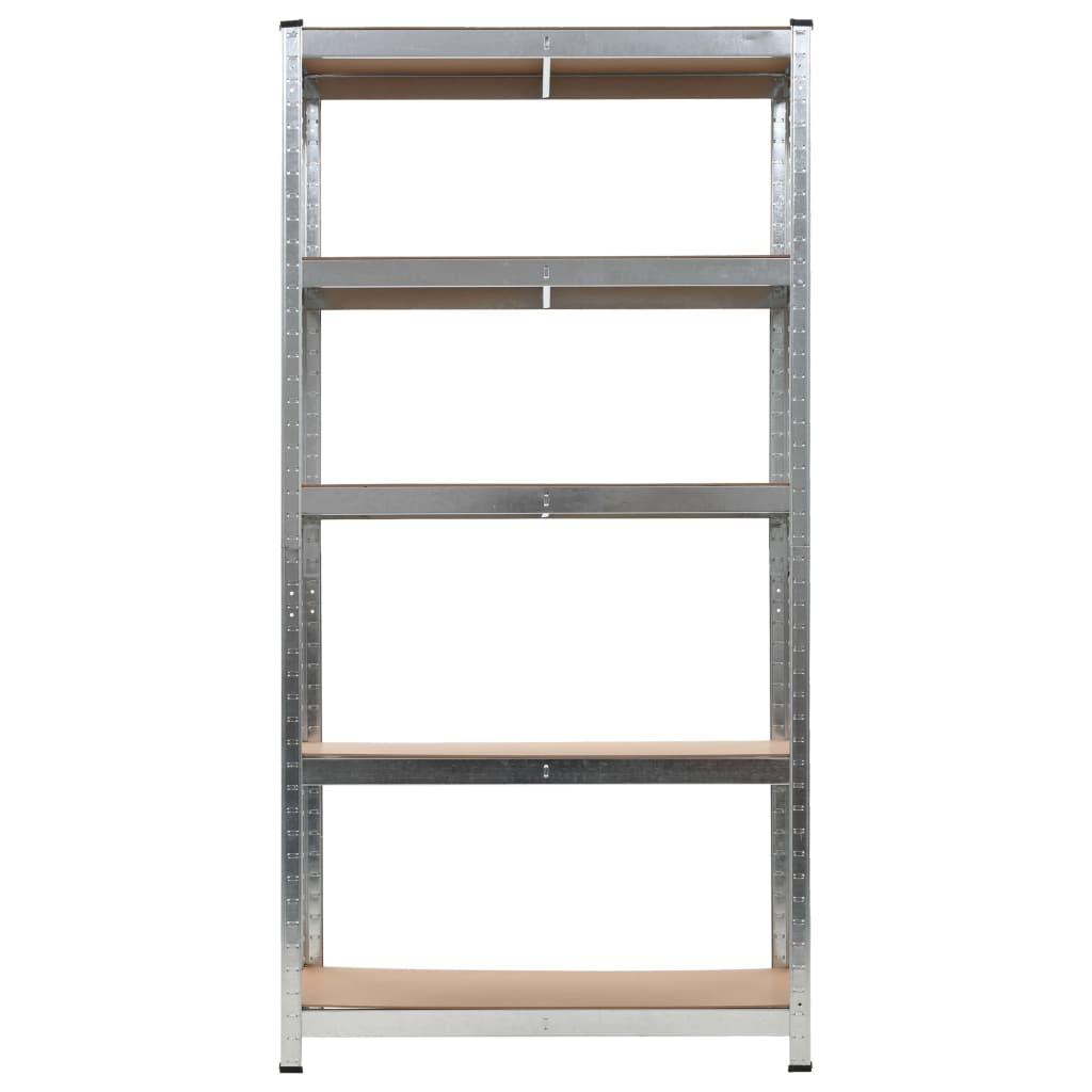 vidaXL Storage Shelves 2 pcs 35.4"x15.7"x70.9" MDF