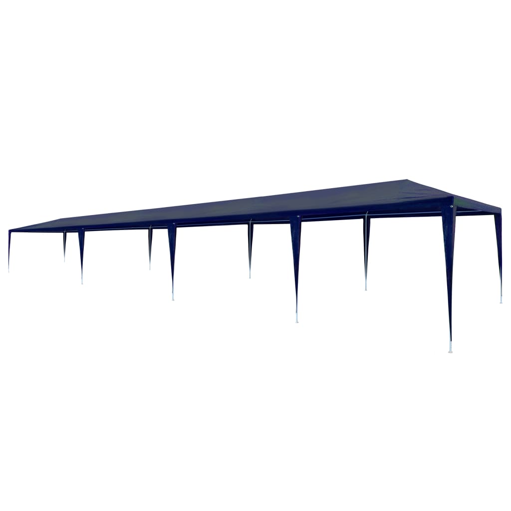 vidaXL Party Tent 9.8'x39.4' PE Blue