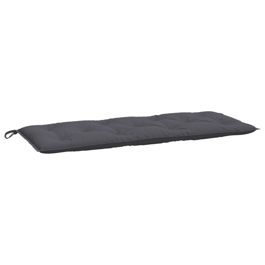 vidaXL Garden Bench Cushion Anthracite 47.2"x(19.7"+19.7")x2.8" Oxford Fabric