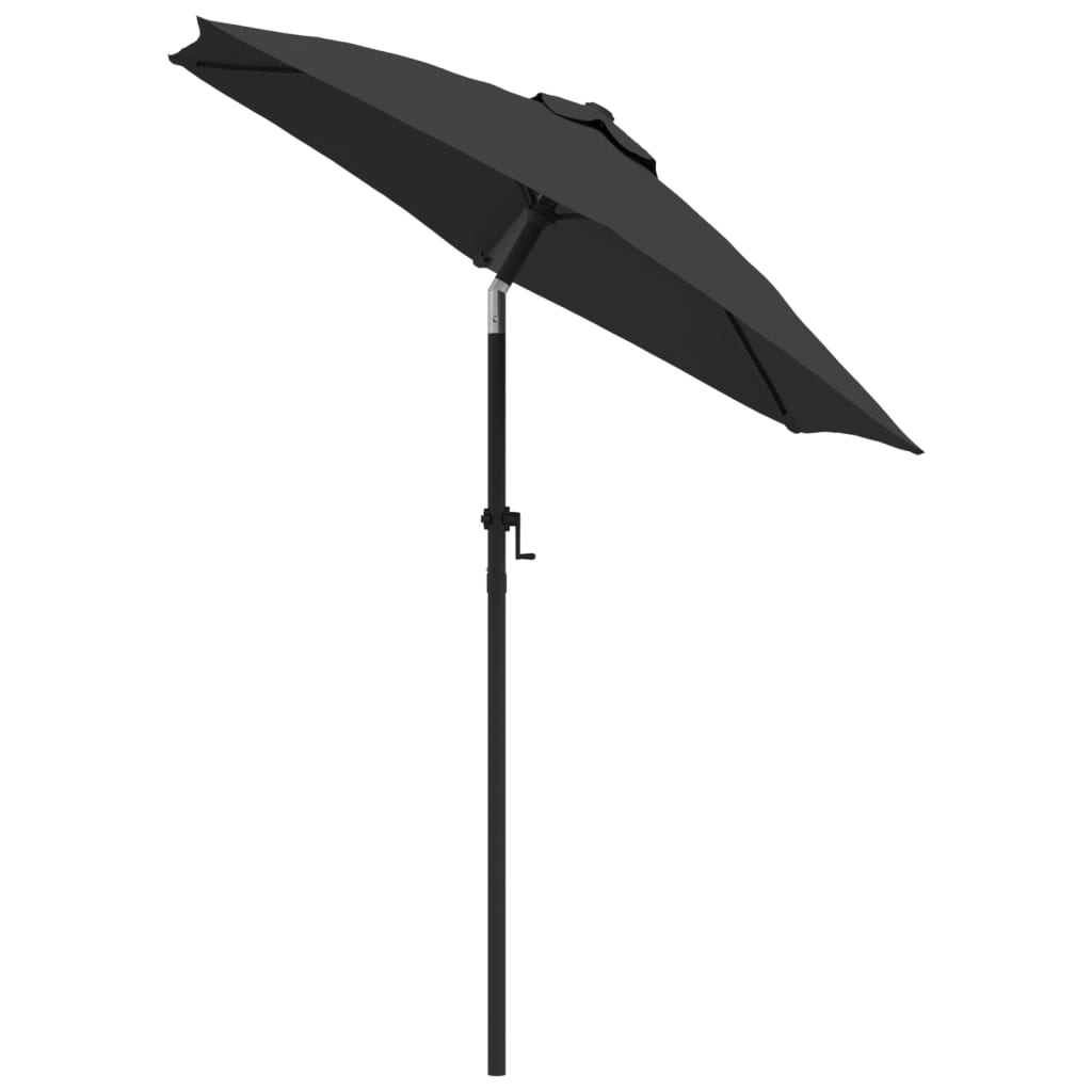 vidaXL Garden Parasol Anthracite 78.7"x83.1" Aluminum