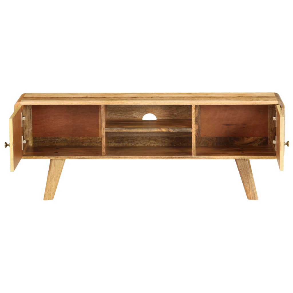 vidaXL TV Stand Solid Wood Mango 47.2"x11.8"x17.7"