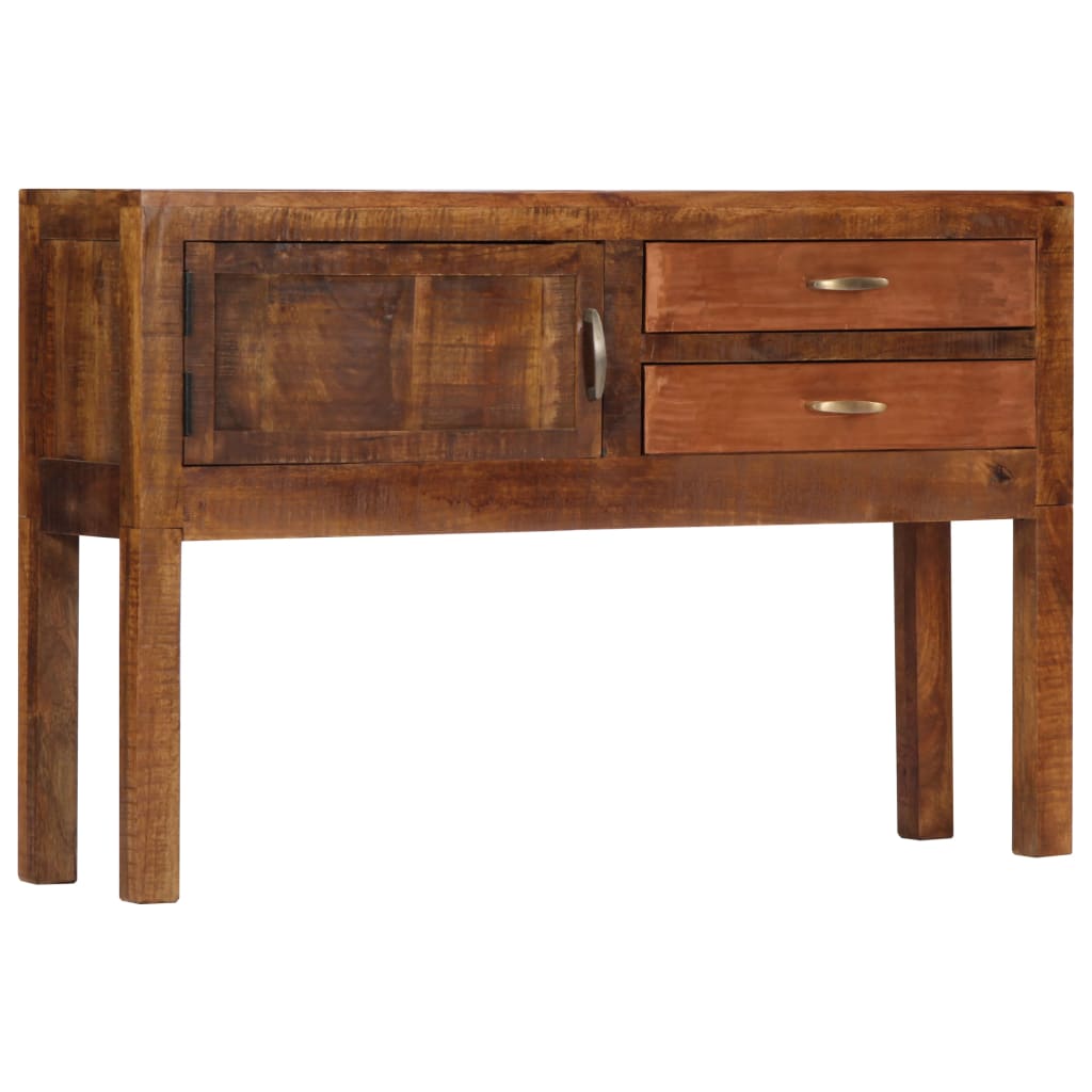 vidaXL Sideboard 46.5"x11.8"x29.5" Solid Mango Wood