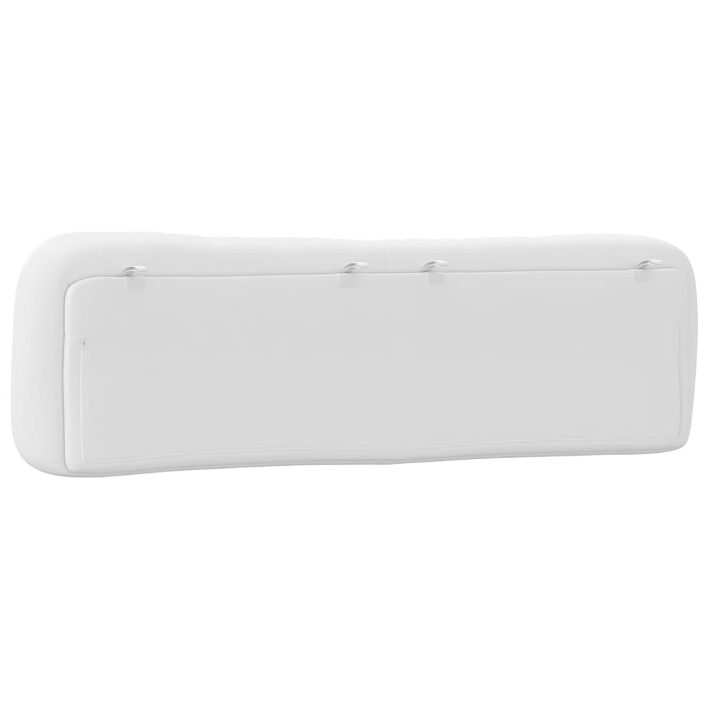 vidaXL Headboard Cushion White 72" Faux Leather