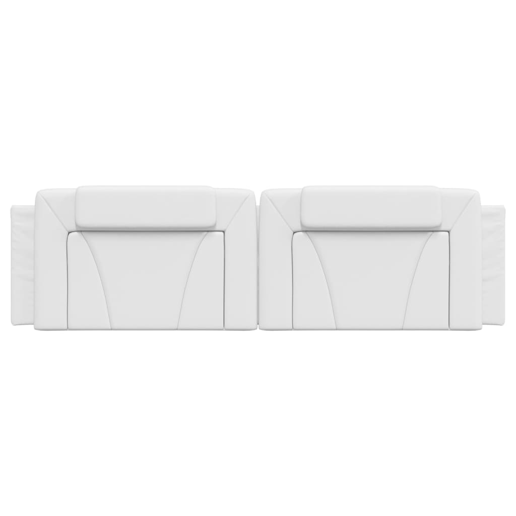 vidaXL Headboard Cushion White 72" Faux Leather