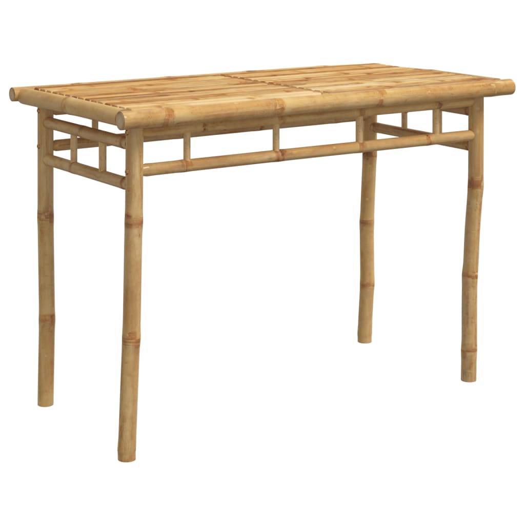 vidaXL Patio Dining Table 43.3"x21.7"x29.5" Bamboo