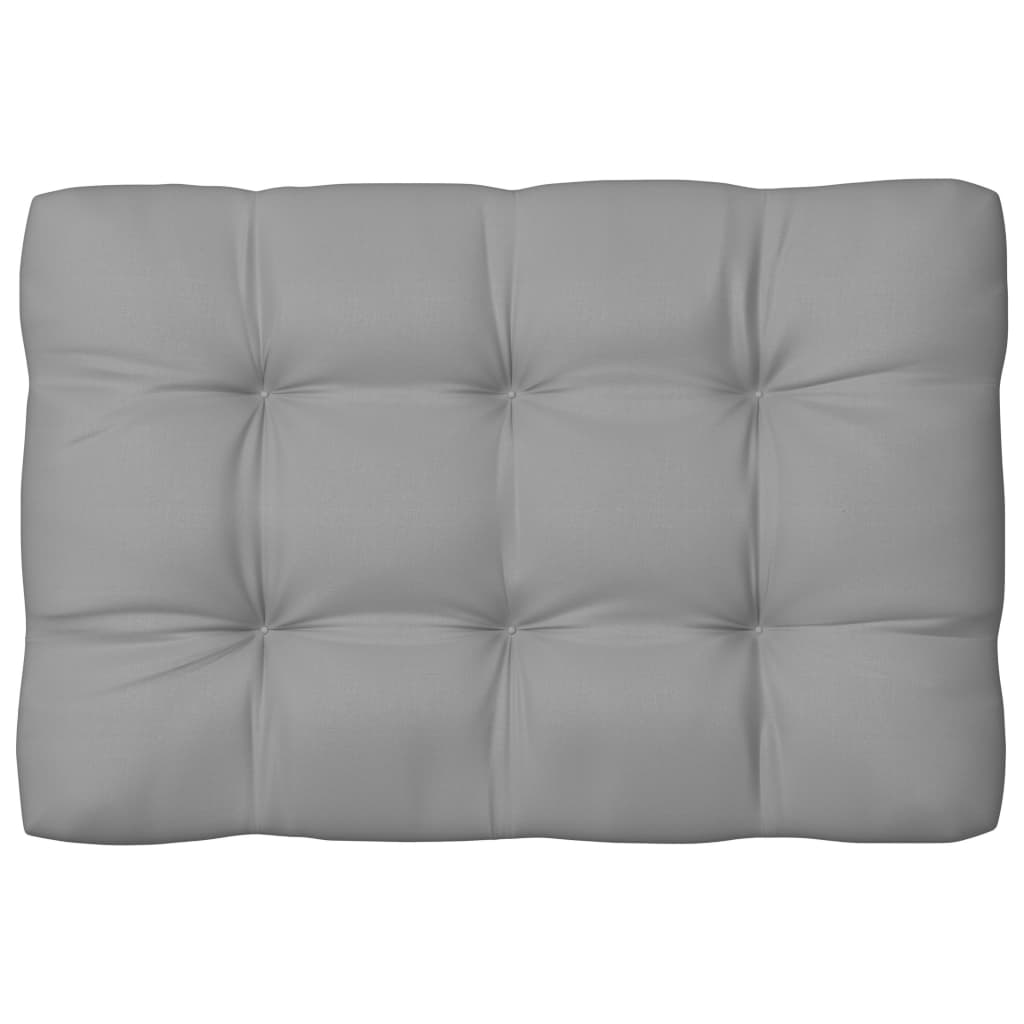 vidaXL Pallet Sofa Cushions 7 pcs Gray