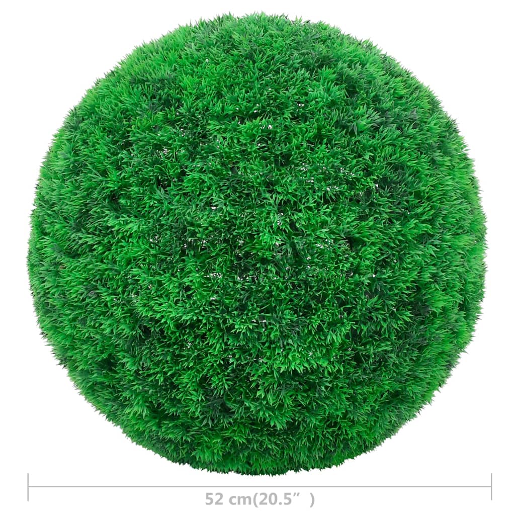 vidaXL Artificial Boxwood Balls 2 pcs 20.5"