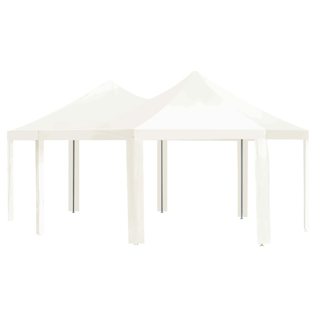 vidaXL Outdoor Gazebo Cream 236.2"x173.2"x129.9"