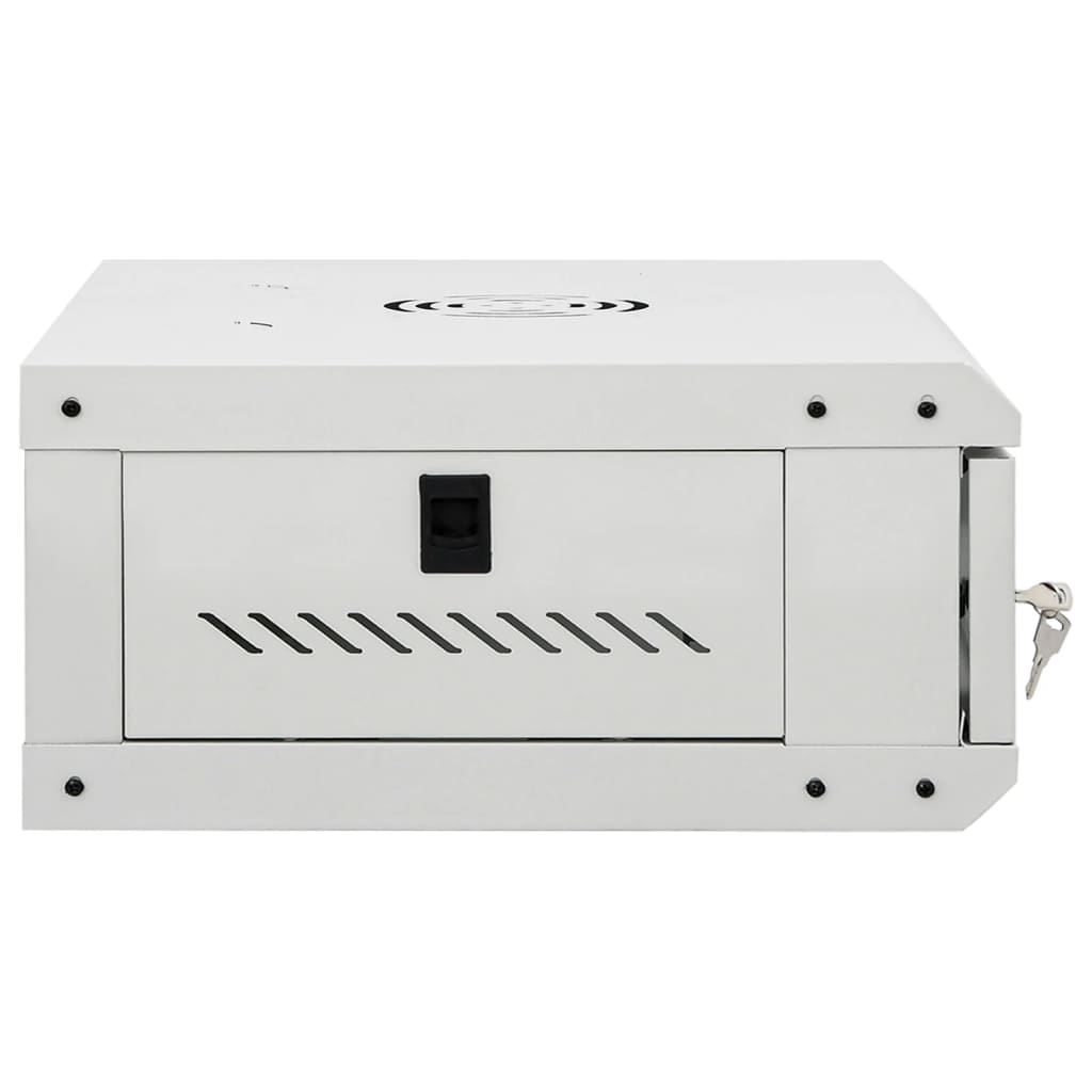 vidaXL 4U Wall Mounted Network Cabinet 19" IP20 20.9"x15.7"x8.3"