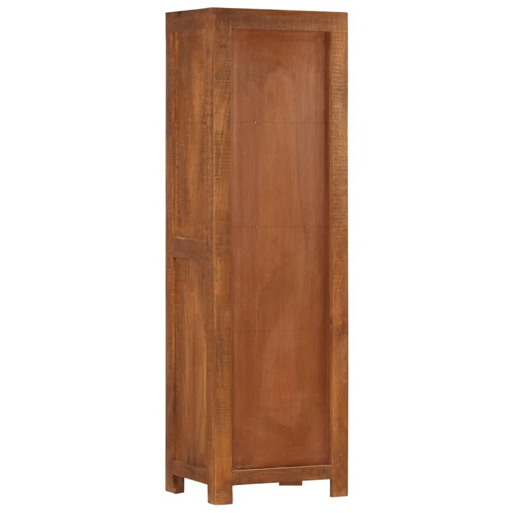 vidaXL Highboard with 3 Drawers 15.7"x11.8"x51.2" Solid Mango Wood