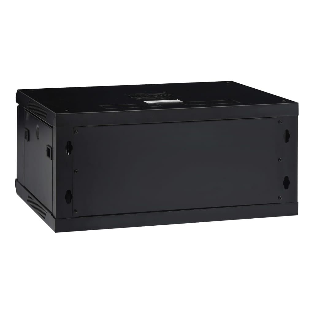 vidaXL 4U Wall Mounted Network Cabinet 19" IP20 23.6"x17.7"x11.2"