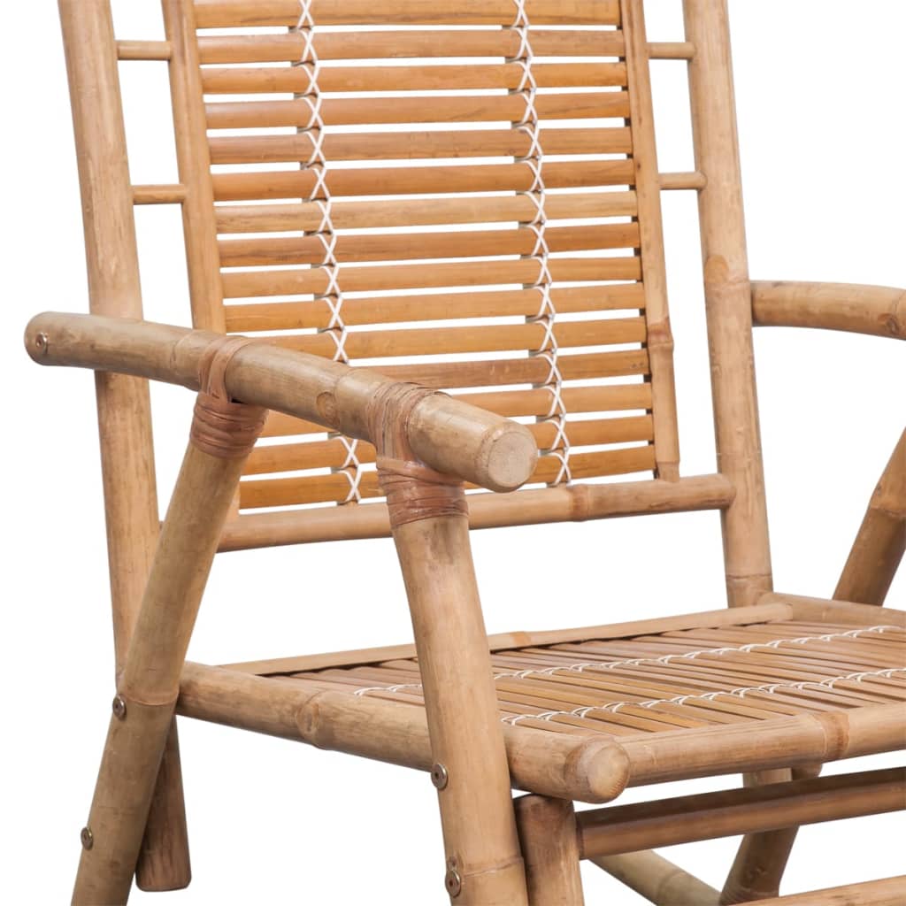 vidaXL Rocking Chair Bamboo