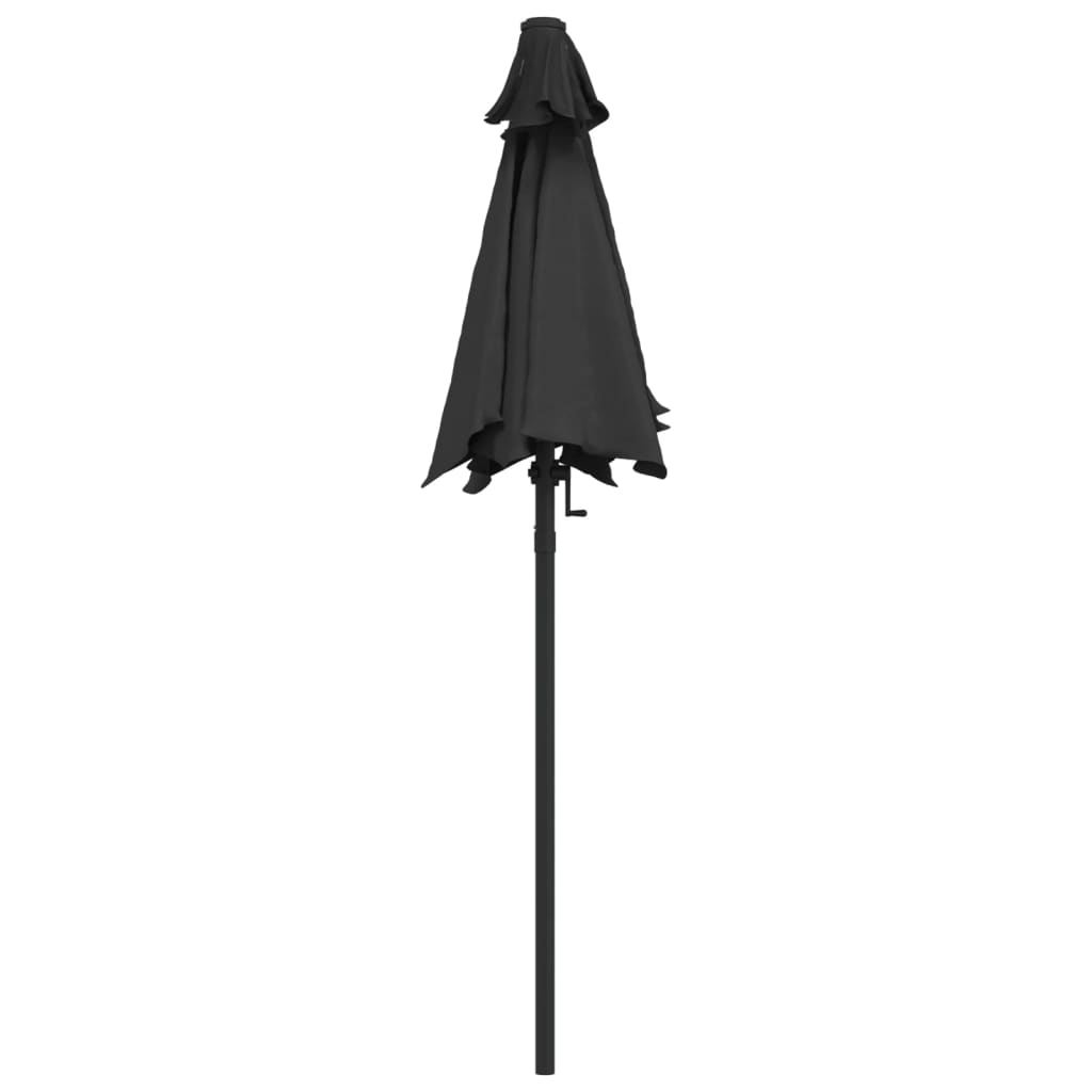 vidaXL Garden Parasol Anthracite 78.7"x83.1" Aluminum