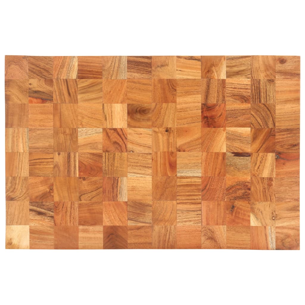 vidaXL Chopping Board 23.6"x15.7"x1.5" Solid Wood Acacia