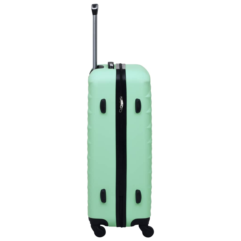 vidaXL Hardcase Trolley Set 3 pcs Mint ABS