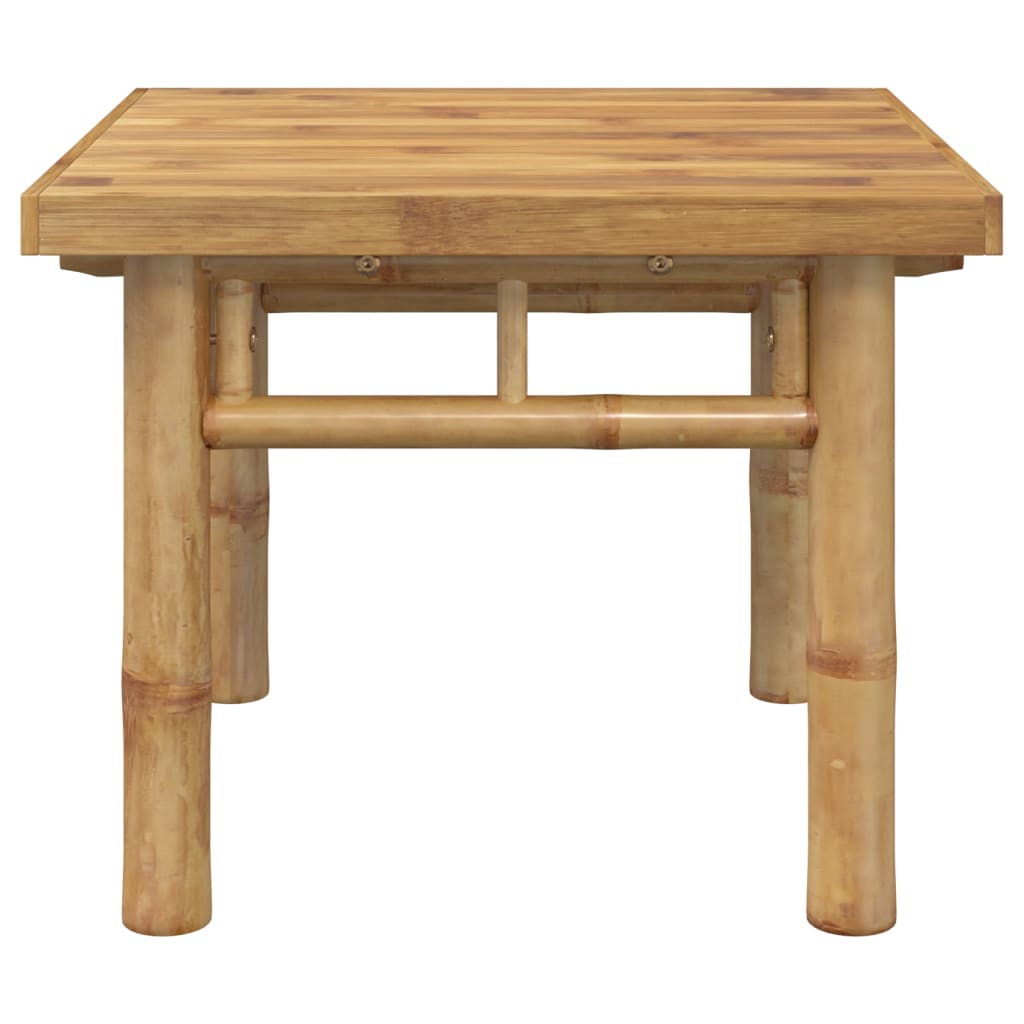 vidaXL Coffee Table 17.7"x17.7"x13.8" Bamboo