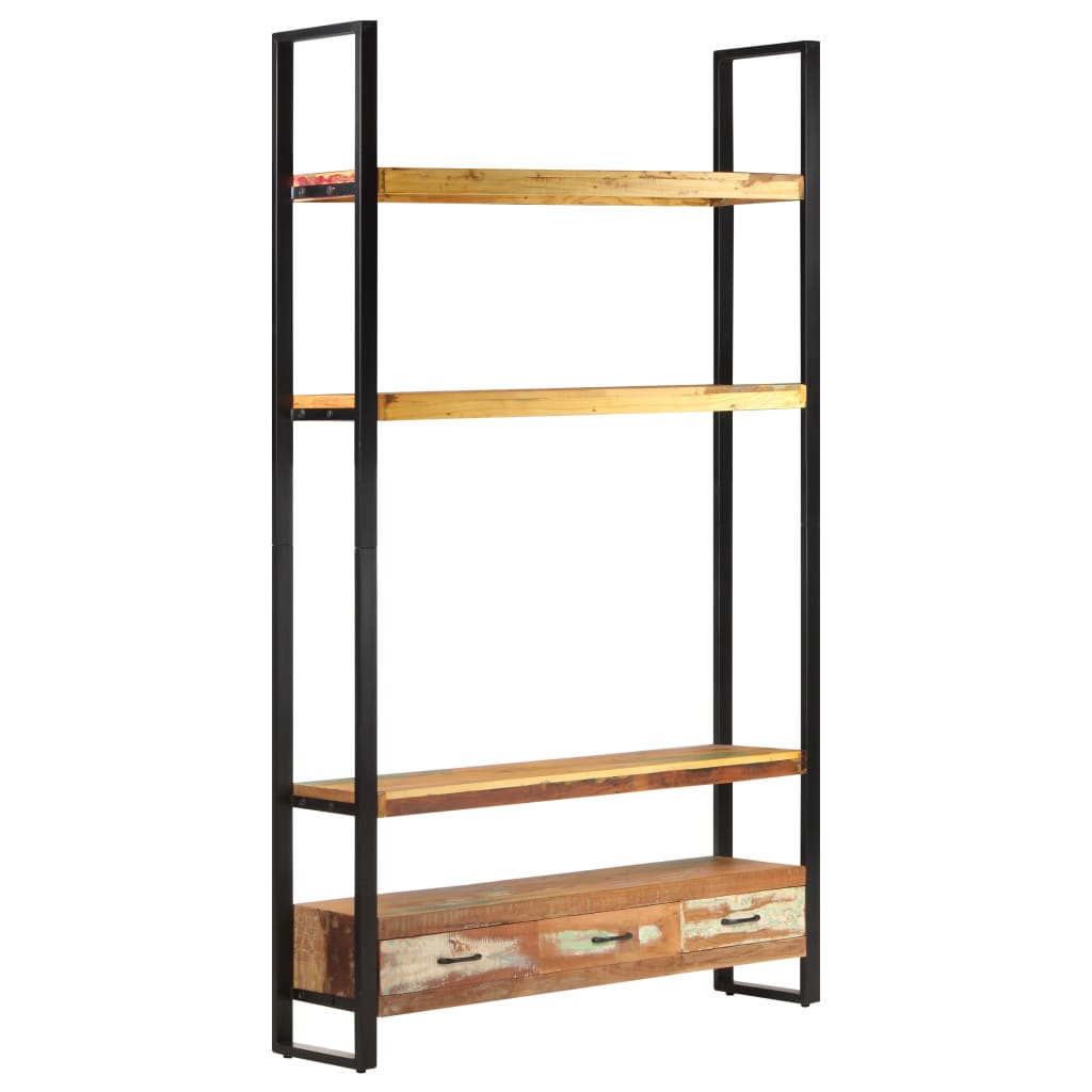 vidaXL Bookshelf 46.5"x11.8"x78.7" Solid Reclaimed Wood