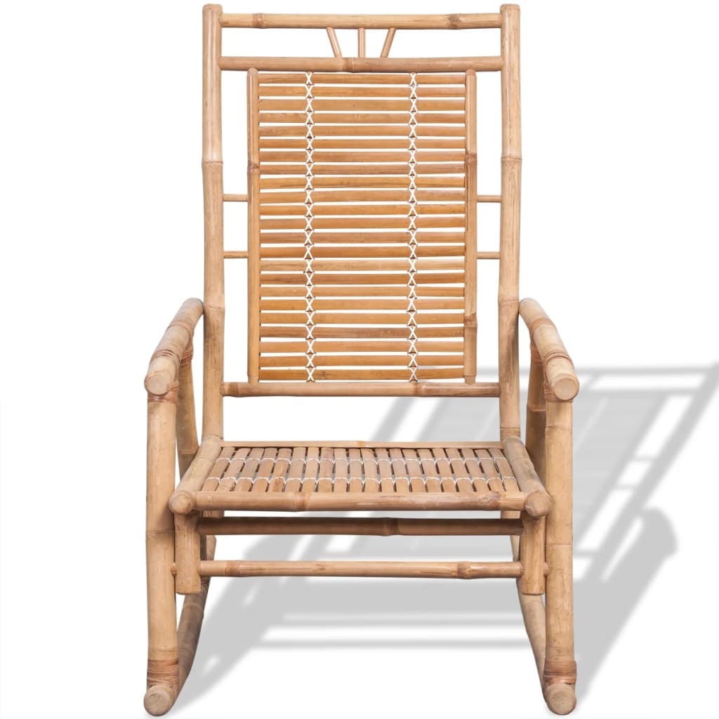 vidaXL Rocking Chair Bamboo