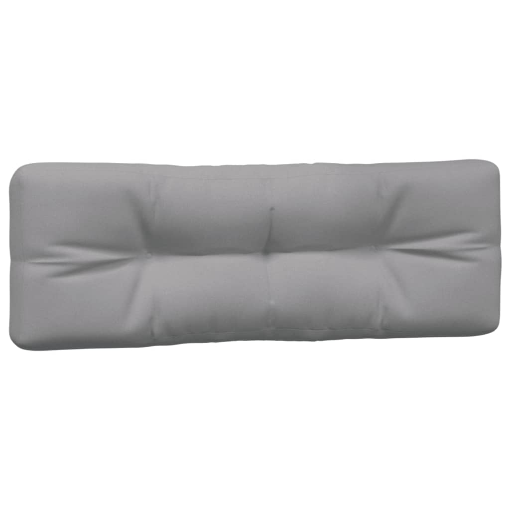 vidaXL Pallet Cushions 5 pcs Gray Fabric