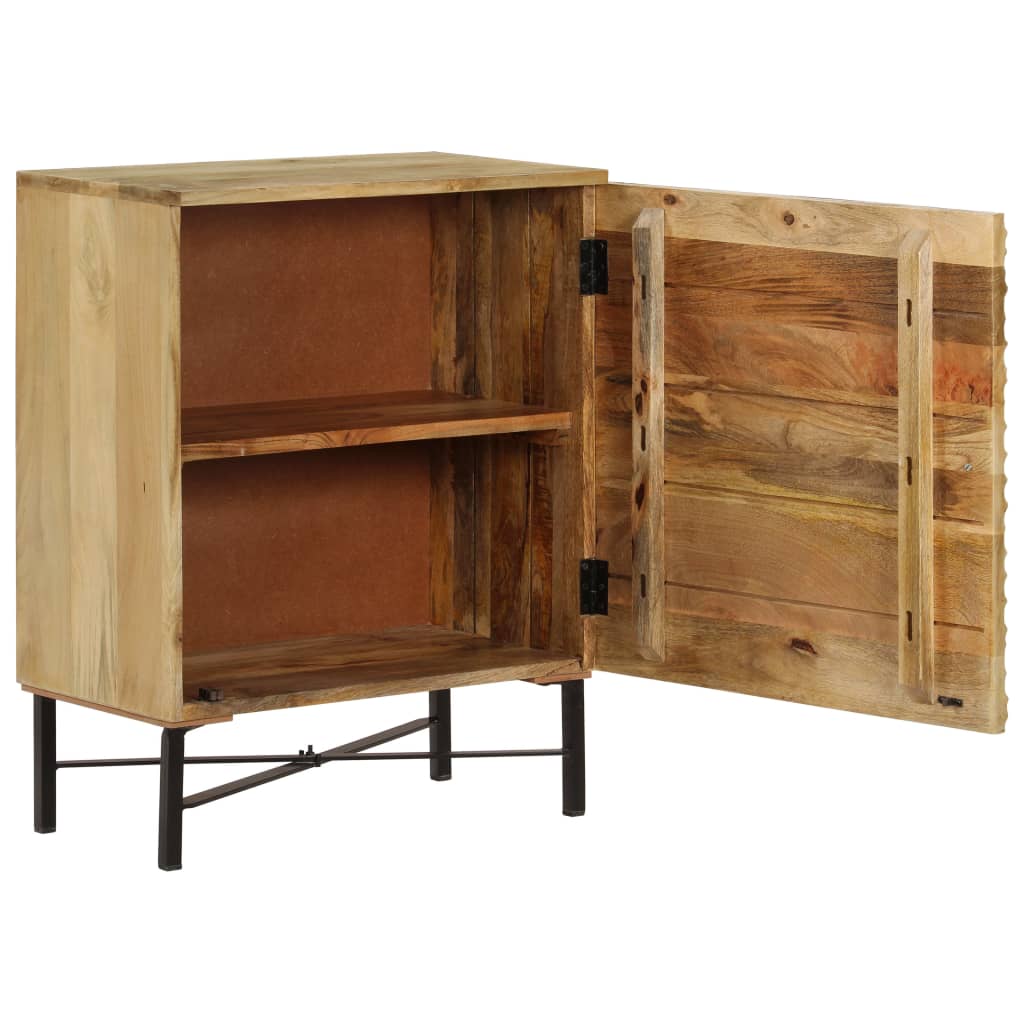 vidaXL Sideboard Solid Mango Wood 23.6"x13.8"x29.5"