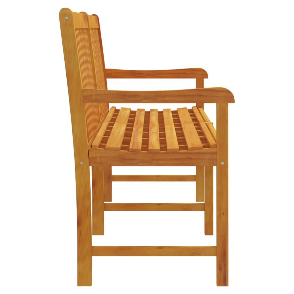 vidaXL Patio Bench 86.2" Solid Acacia Wood