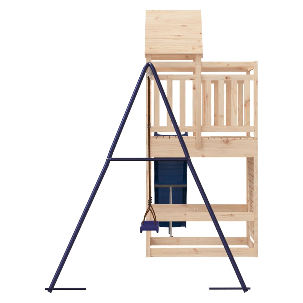 vidaXL Outdoor Playset Solid Wood Pine