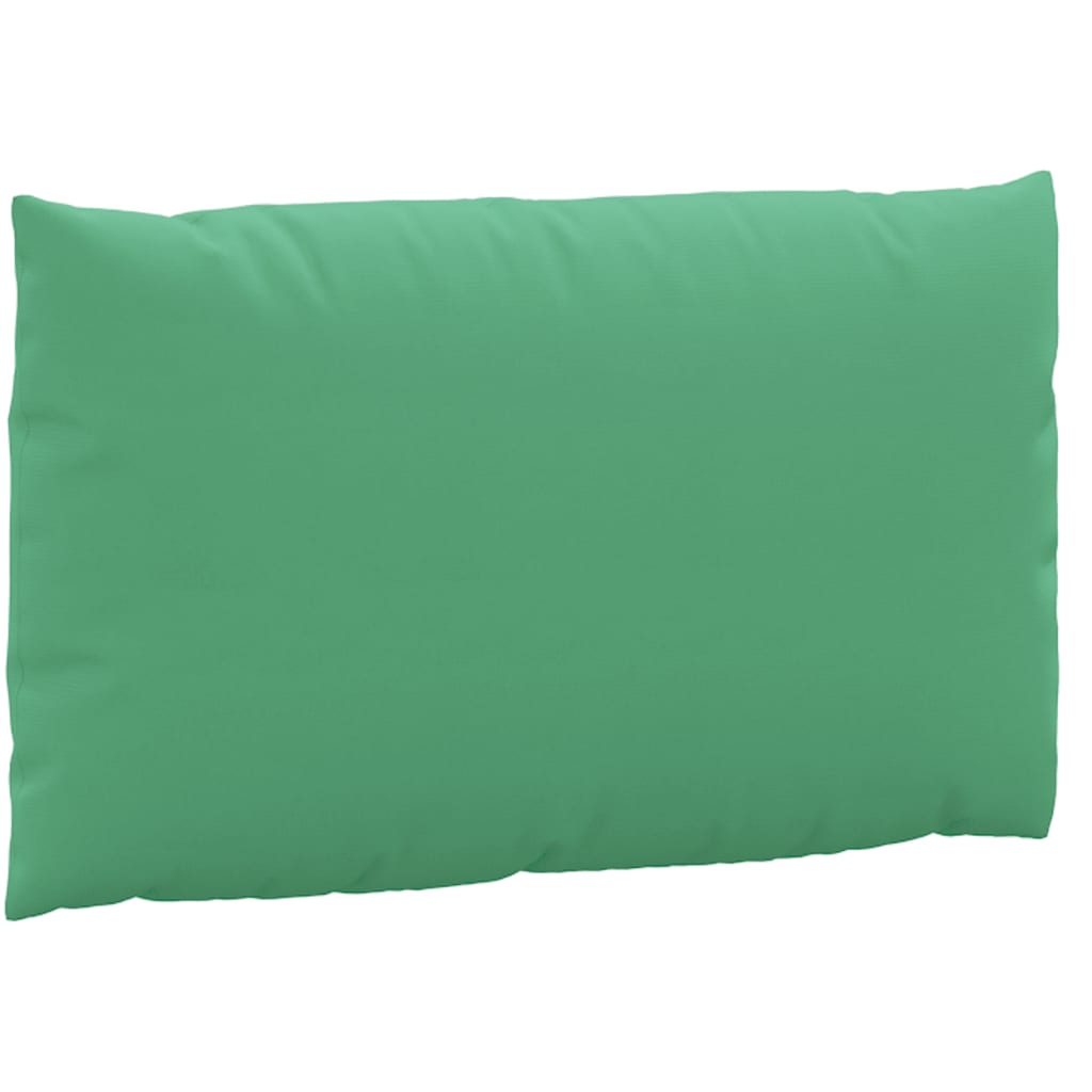 vidaXL Pallet Cushions 2 pcs Green Oxford Fabric