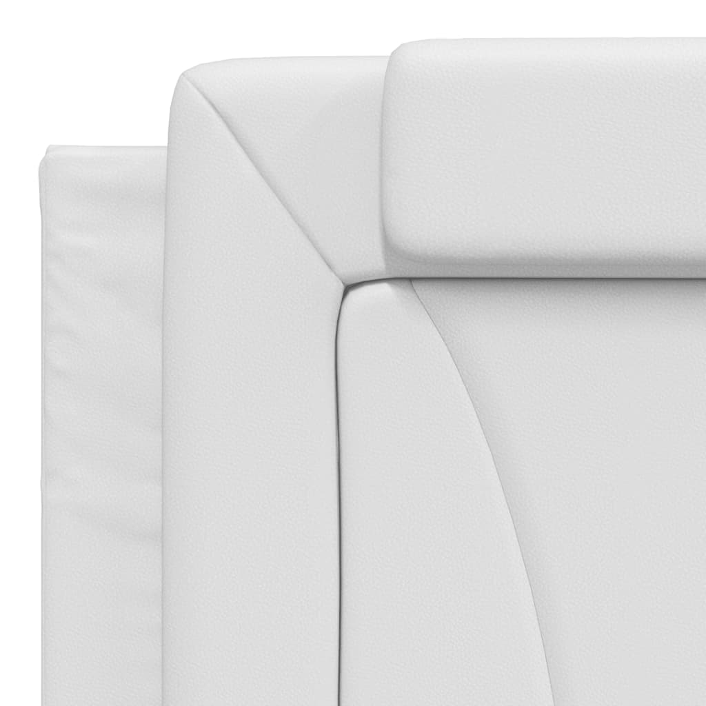 vidaXL Headboard Cushion White 72" Faux Leather