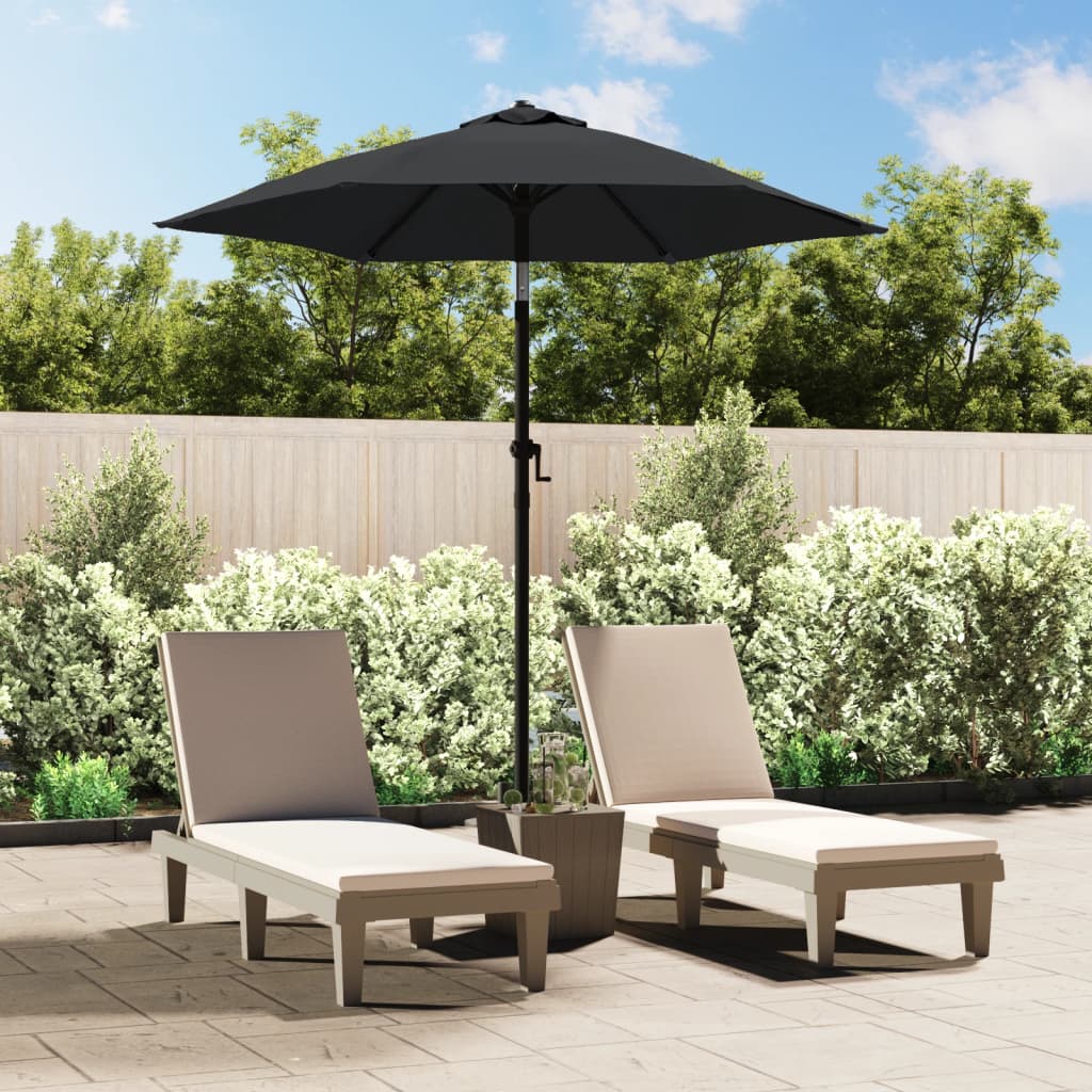 vidaXL Garden Parasol Anthracite 78.7"x83.1" Aluminum